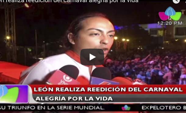 León realiza reedición del carnaval alegría por la vida
