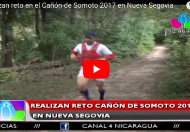 Realizan reto en el Cañón de Somoto 2017 en Madriz