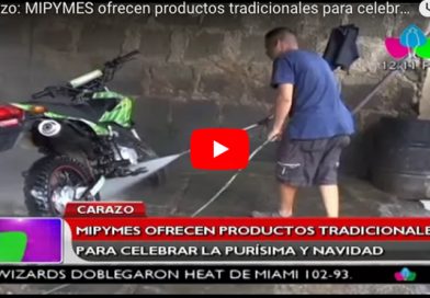 Carazo: MIPYMES ofrecen productos tradicionales para celebrar la purísima y navidad