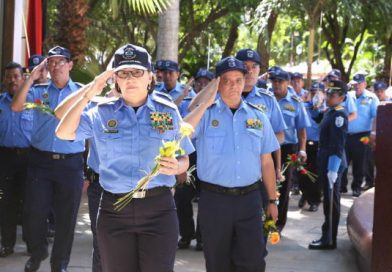 Policía Nacional y Ejército de Nicaragua destacan legado imperecedero del Comandante Carlos Fonseca