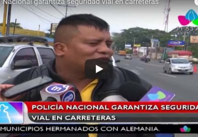 Policía Nacional garantiza seguridad vial en carreteras