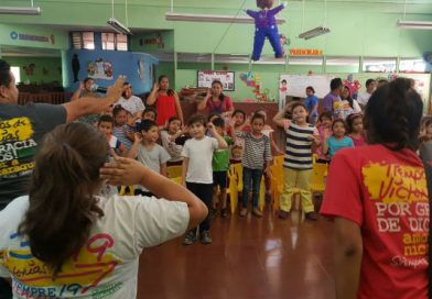 Niños de CDI participan en jornada en honor a Carlos Fonseca Amador