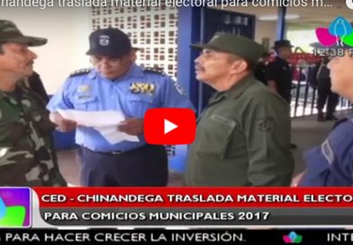 CED- Chinandega traslada material electoral para comicios municipales 2017