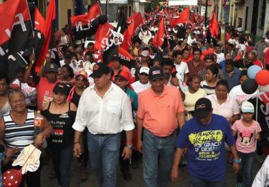 Algarabía total en cierre de campaña en el municipio de Rivas en respaldo al FSLN