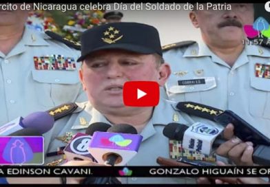 Ejército de Nicaragua celebra Día del Soldado de la Patria