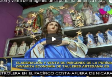Elaboración y venta de imágenes de la purísima dinamiza economía de talleres artesanales