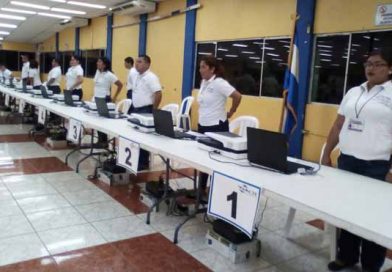 Comienza proceso de transmisión de material electoral de Managua