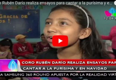 Coro Rubén Darío realiza ensayos para cantar a la purísima y en navidad