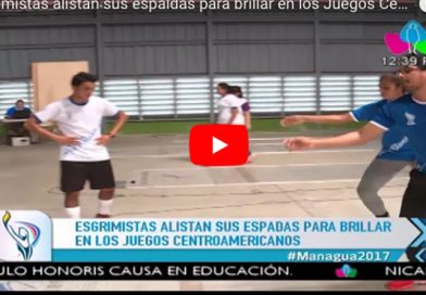 Esgrimistas alistan sus espadas para brillar en los Juegos Centroamericanos