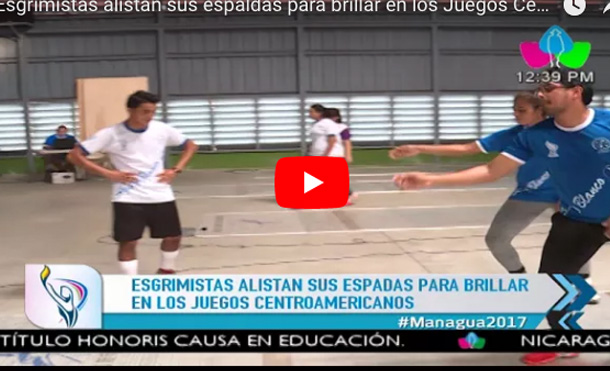 Esgrimistas alistan sus espadas para brillar en los Juegos Centroamericanos