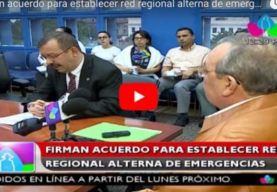 Firman acuerdo para establecer red regional alterna de emergencias