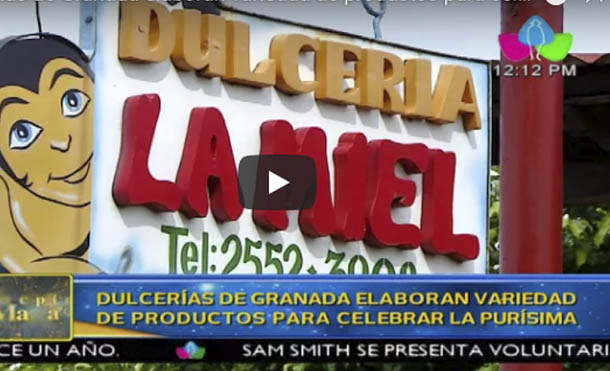 Dulcerías de Granada elaboran variedad de productos para celebrar la purísima