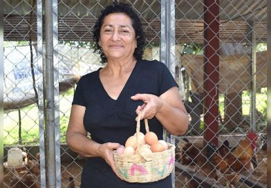 Exitosa granadina logra incrementar producción de gallinas ponedoras gracias al programa Bono Productivo