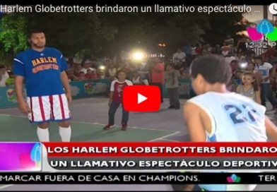 Los Harlem Globetrotters brindaron un llamativo espectáculo deportivo
