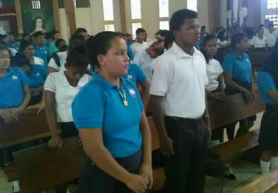 Mined finaliza año escolar con misa de acción de gracias en el Caribe Norte