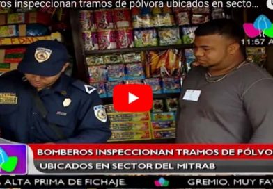 Bomberos inspeccionan tramos de pólvora ubicados en sector del Mitrab