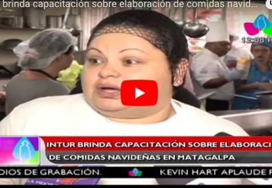 Intur brinda capacitación sobre elaboración de comidas navideñas en Matagalpa