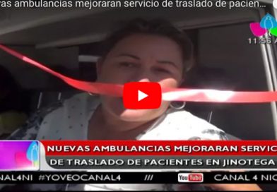Nuevas ambulancias mejoraran servicio de traslado de pacientes en Jinotega
