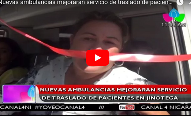 Nuevas ambulancias mejoraran servicio de traslado de pacientes en Jinotega