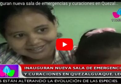 Inauguran nueva sala de emergencias y curaciones en Quezalguaque, León