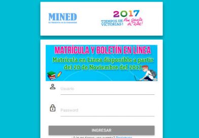 MINED realiza lanzamiento de matrícula "En Línea" para curso escolar 2018