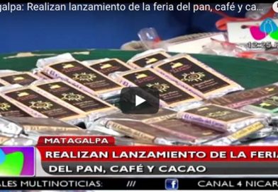 Matagalpa: Realizan lanzamiento de la feria del pan, café y cacao