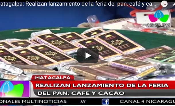 Matagalpa: Realizan lanzamiento de la feria del pan, café y cacao