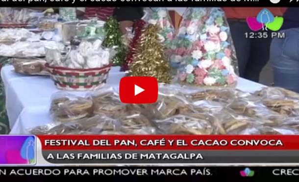 Festival del pan, café y el cacao convocan a las familias de Matagalpa