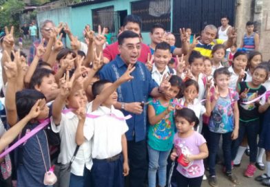 Familias del barrio Memorial Sandino inauguran mejora vial