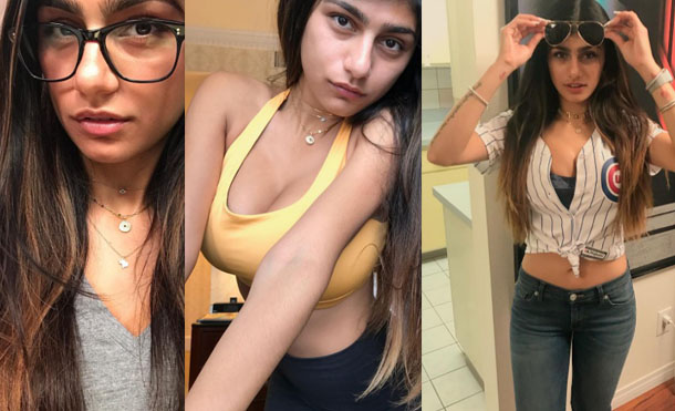 Mia Khalifa enciende las redes al mostrarse comiendo en ropa de baño