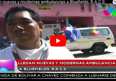 Llegan nuevas y modernas ambulancias a Bluefields, R.A.C.S
