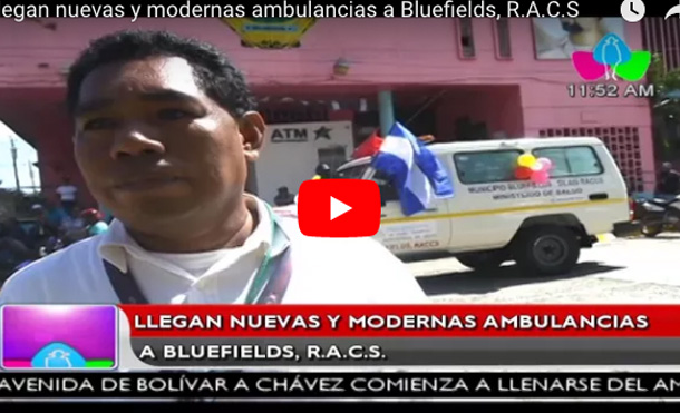 Llegan nuevas y modernas ambulancias a Bluefields, R.A.C.S