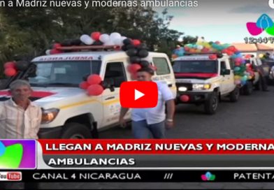 Llegan a Madriz nuevas y modernas ambulancias