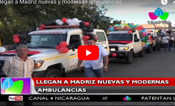 Llegan a Madriz nuevas y modernas ambulancias