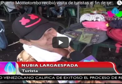 León: Puerto Momotombo recibió visita de turistas el fin de semana