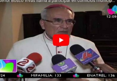 Monseñor Bosco Vivas llama a participar en comicios municipales 2017