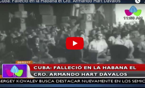 Cuba: Falleció en la Habana el Cro. Armando Hart Dávalos