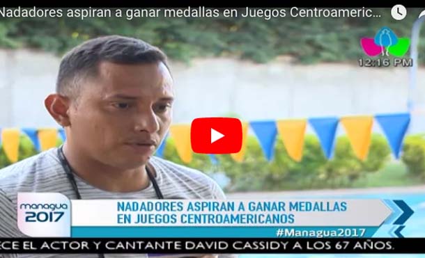 Nadadores aspiran a ganar medallas en Juegos Centroamericanos