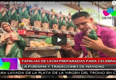 Familias de León preparadas para celebrar la purísima y tradiciones de navidad