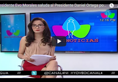Presidente Evo Morales saluda al Presidente Daniel Ortega por victoria del Frente Sandinista