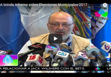 OEA brinda informe sobre Elecciones Municipales 2017