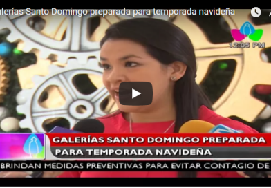 Galerías Santo Domingo preparada para temporada navideña