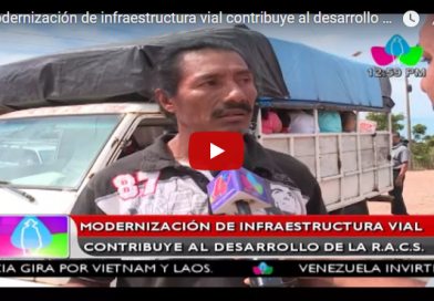 Modernización de infraestructura vial contribuye al desarrollo de la R.A.C.S