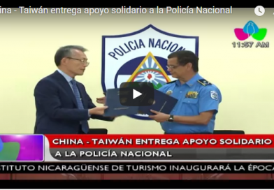 China - Taiwán entrega apoyo solidario a la Policía Nacional