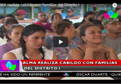 ALMA realiza cabildo con familias del Distrito I