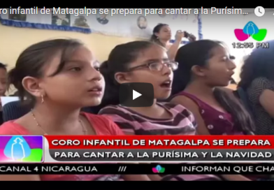 Coro infantil de Matagalpa se prepara para cantar a la Purísima y la Navidad