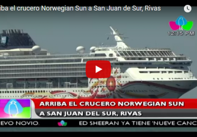 Arriba el crucero Norwegian Sun a San Juan de Sur, Rivas