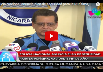 Policía Nacional anuncia plan de seguridad para la Purísima, Navidad y fin de año