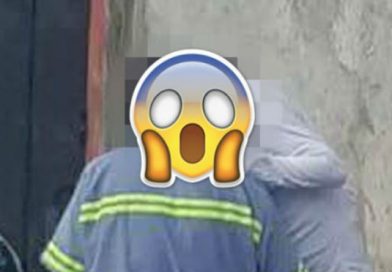 Parecían una linda pareja acariciándose, de repente “ella” se da la vuelta y todo cambió