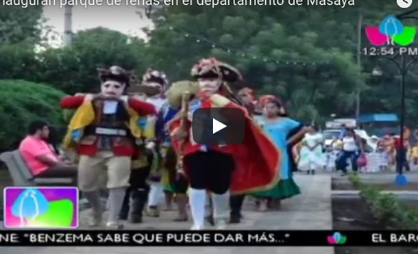 Inauguran parque de ferias en el departamento de Masaya